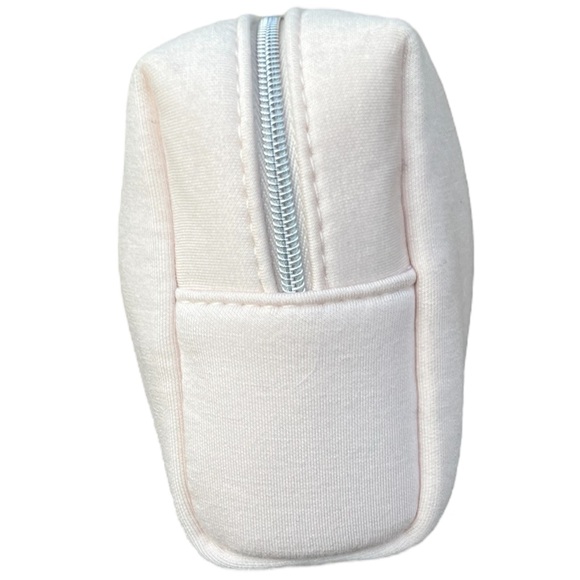 Dior Cosmetic Bag Christian Dior Logo CD Light Pink Small Travel Storage Pouch - Picture 5 of 9